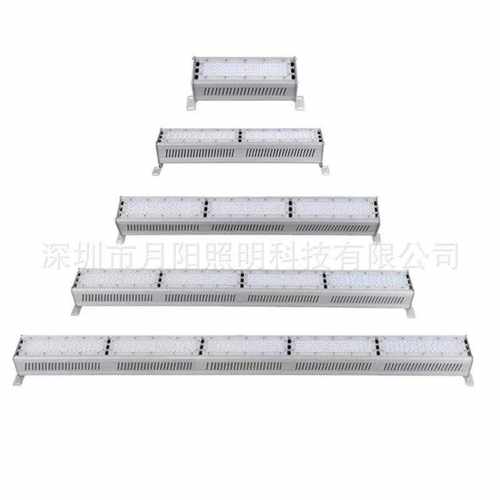 2019新品线条灯工矿灯套件 超市灯外壳 50W 条形灯套件