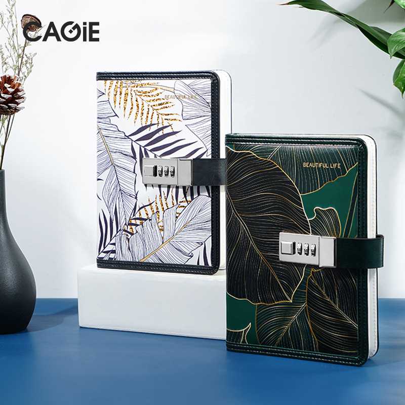 卡杰密码本带锁日记本b6记事制手帐本笔记本 定学生开学跨境