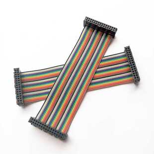 UL2651彩排线 1.27MM线束加工 2.54MM IDC彩排线成品定制FC连接线