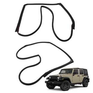 适用吉普牧马人Wrangler车门密封胶条 55395274AW 55395275AW胶条