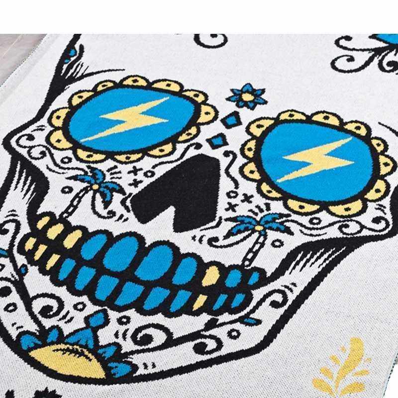 万圣毯沙发盖毯纯色客厅搭毯儿童卧室装饰毯子北欧风骷髅毯休闲毯,农机/农具/农膜,其它农用工具,淘宝优惠券,粉丝福利购,淘宝优惠卷