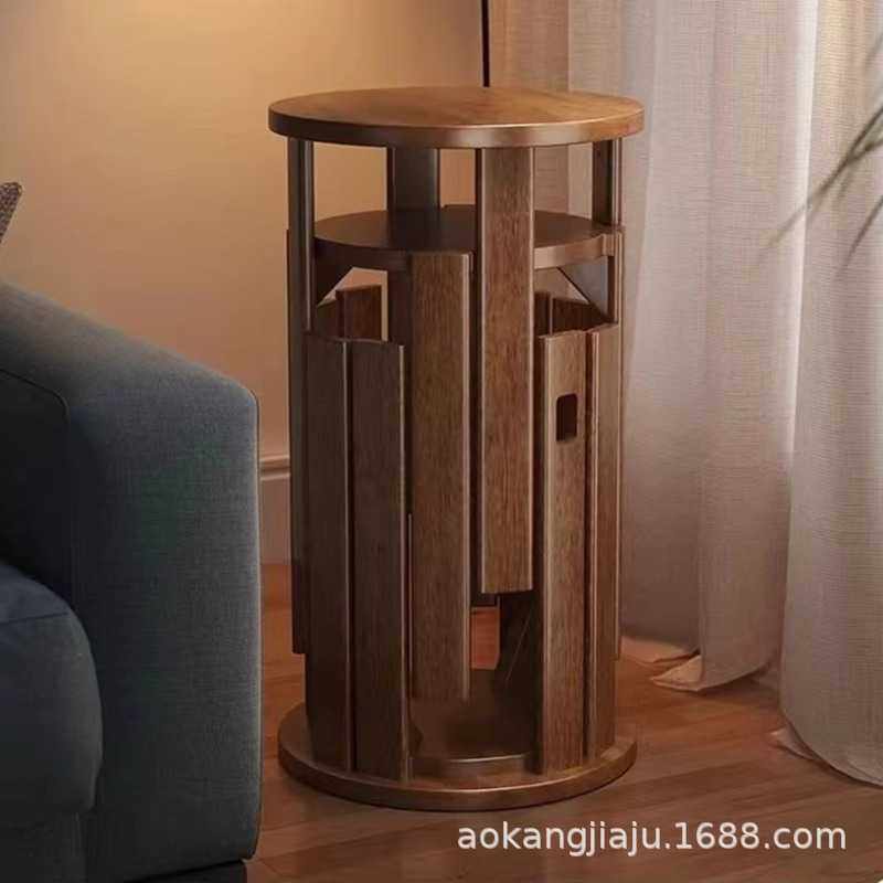 中古实木凳子家用椅子可叠放圆凳吃饭餐桌餐凳叠叠乐胡桃色组合凳,农机/农具/农膜,其它农用工具,淘宝优惠券,粉丝福利购,淘宝优惠卷