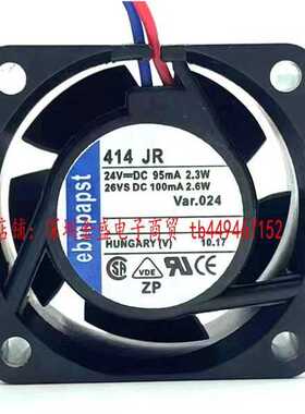 全新ebmpapst TYP 414JHH/JR 414F 514F 614F 4414F 24V机箱风扇