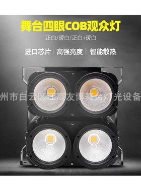 COB4观众200W面补光婚庆酒吧演出直播宴会厅led舞台灯光可调光