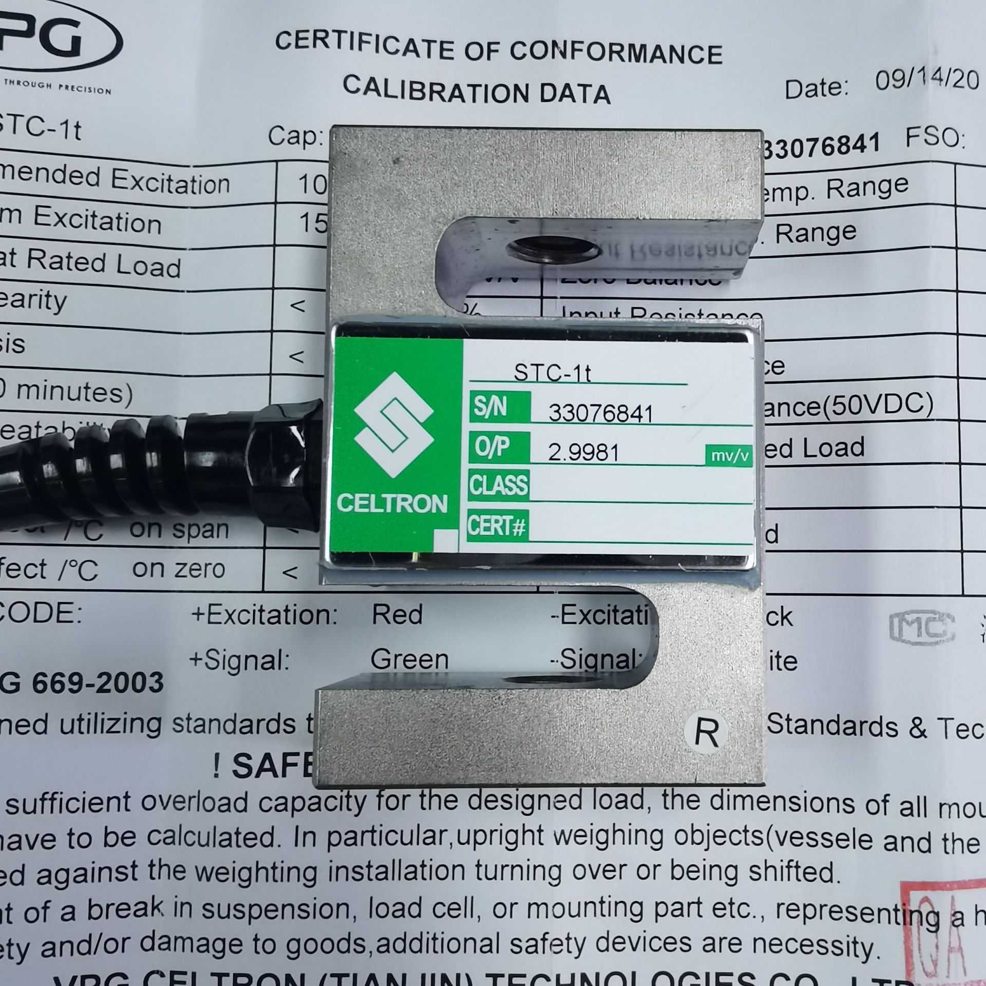 Celtron世铨STC-25kg 50kg 250kg 500kg拉压双向S型称重传感器STC