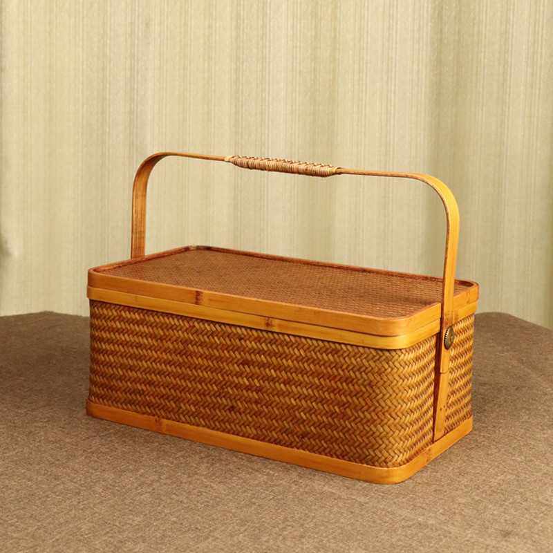 竹编茶箱竹提篮茶具收纳竹提箱便携旅行竹制茶包装日式复古竹茶盒,玩具/童车/益智/积木/模型,垂直悬浮玩具,淘宝优惠券,粉丝福利购,淘宝优惠卷