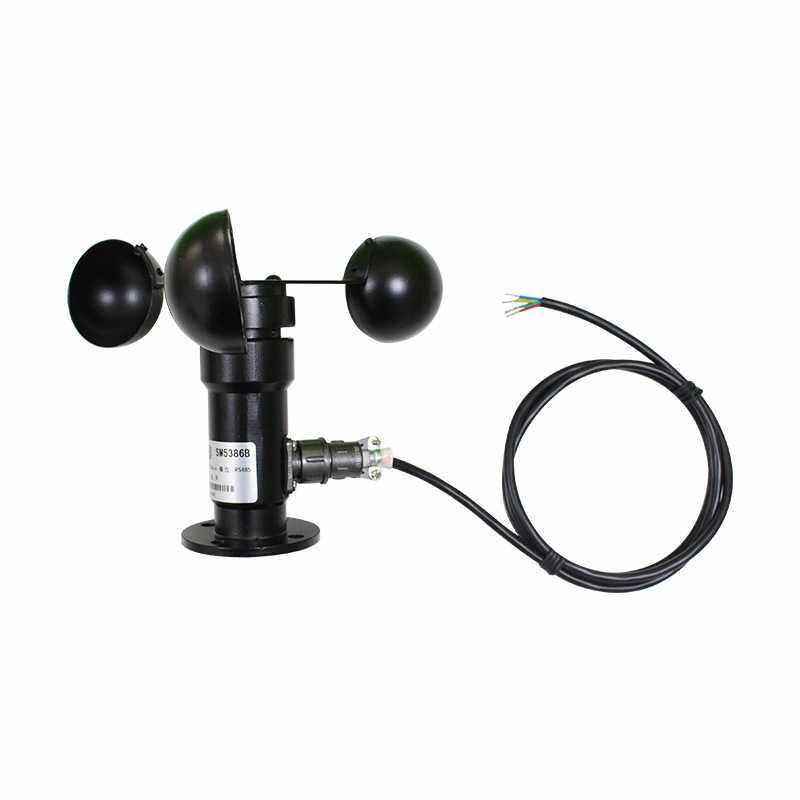 RS485铝材风速传感器MODBUS风速计数字风速风向仪电流4-20mA电压