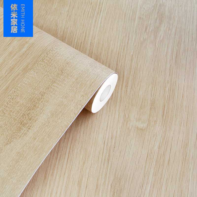 韩版PVC木纹贴纸自粘墙纸壁纸展柜家具翻新加厚导气槽贴膜HMD9059