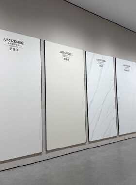 1600x3200x12mm 奶油风系列岩板上墙铺地岛台厨房台面加工切割.