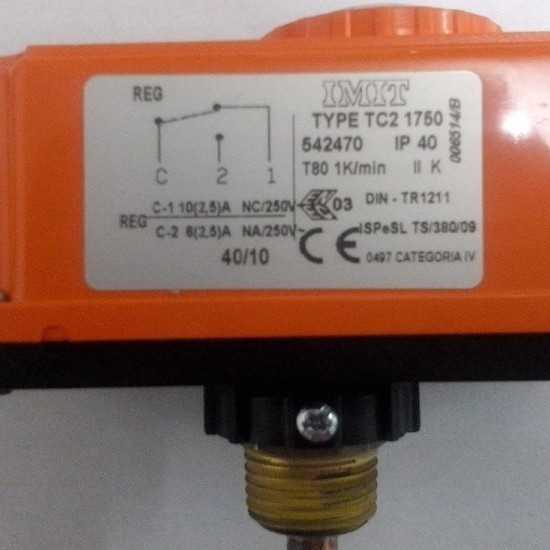 IMIT热表毛细管温控器工业温度控制器035553