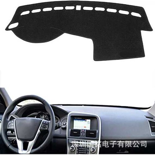 跨境适用沃尔沃XC60 12-16汽车中控仪表板盖汽车仪表台避光垫