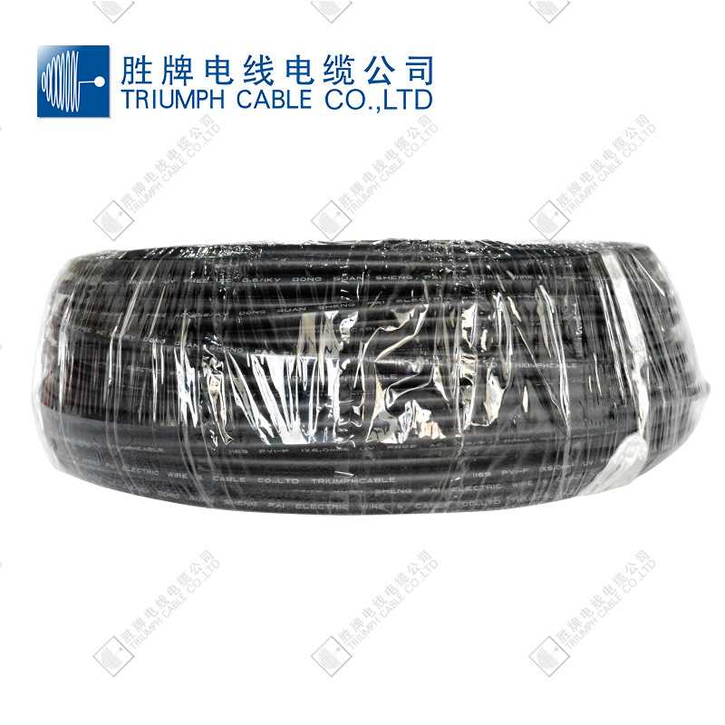 胜牌光伏线PV1-F 4平方 无卤绝缘电缆 1169光伏设备用电线