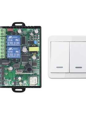 易微联手机app远程WIFI开关DC12v AC110V 220V2路智能窗帘控制器