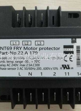BAXIT莱富康螺杆压缩机电机保护器保护模块控制器INT69FRY 22A179