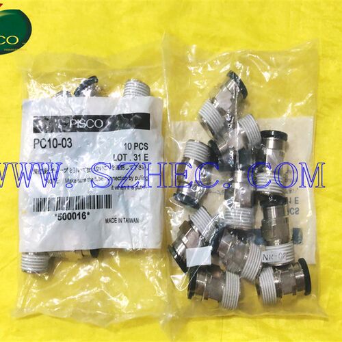 现货日本PISCO 直通接头 PC10-03  碧铄科 匹士克  原装正品