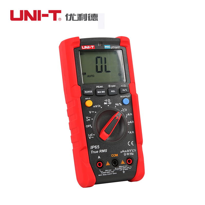 优利德UT191T万用表UT191E多功能全自动高精度防烧数显电工万能表