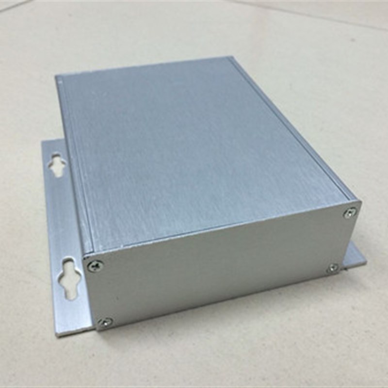 特价铝盒 铝型材外壳 屏蔽盒 铝合金壳体 DIY电源壳83#128*40*130