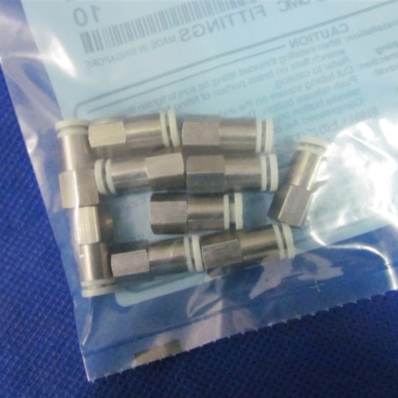 全新原装 KJF23/KJF03/KJF04/KJF06-M3-M5-M6-01 内螺纹直通接头