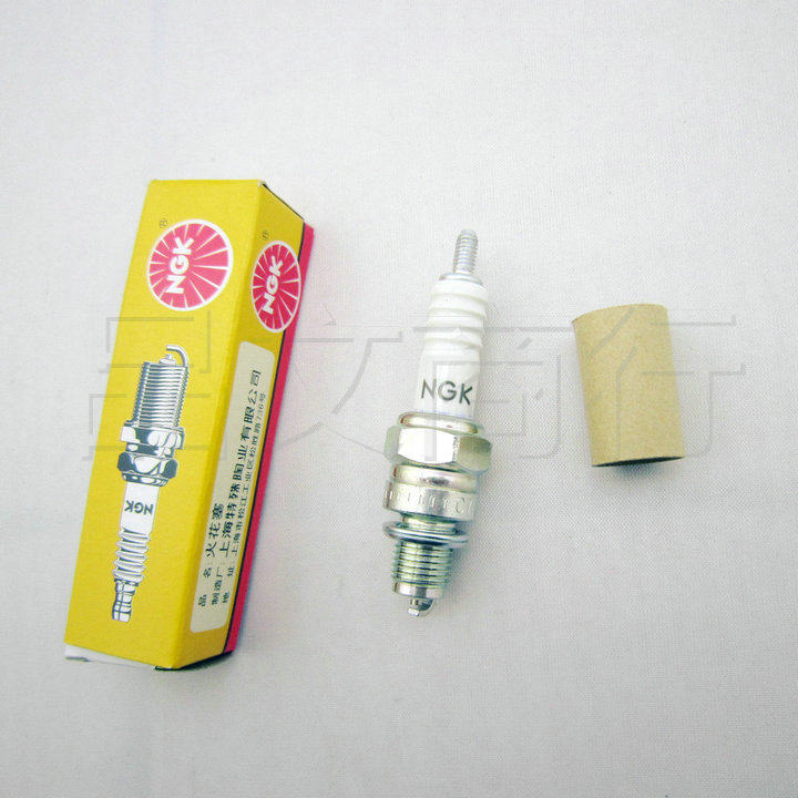 巧格福喜摩托车NGK火花塞猎鹰未站GY6踏板车通用C7HSA