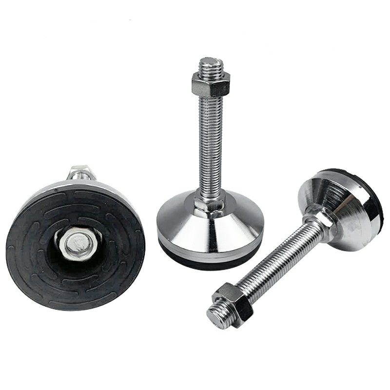 SAMLO上隆AJPCT-D100-M20-L120/L150调节地脚 金属脚杯配橡胶底座