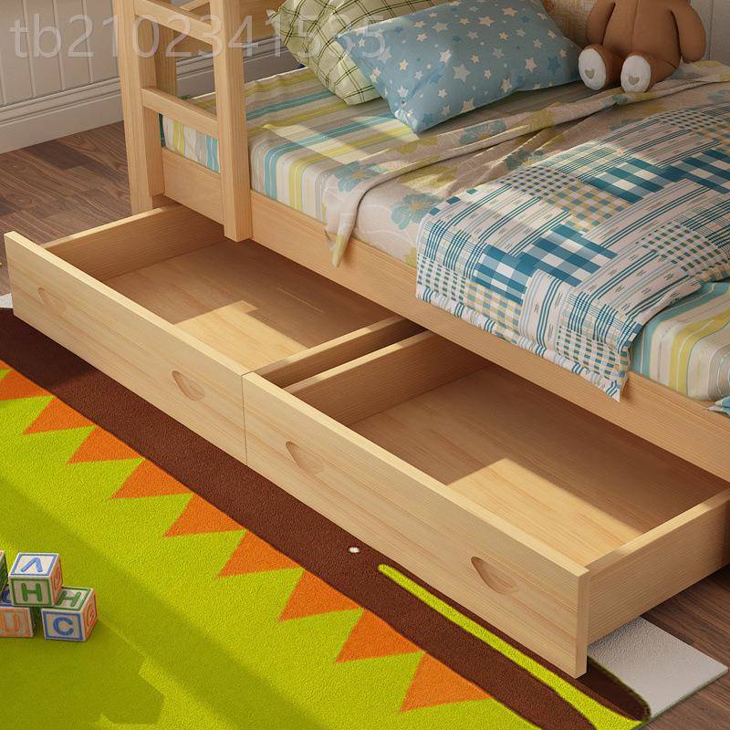 QCF木床母双层床儿童床上下床高低母床子床上下实铺成人子床现代