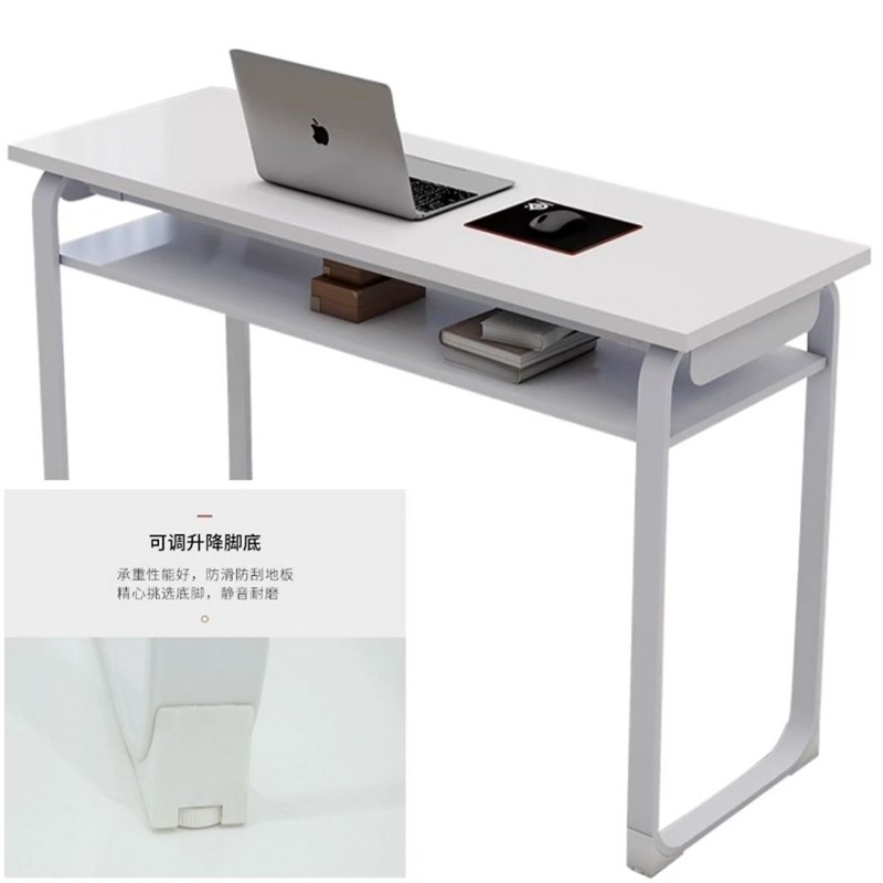 培训桌长条办公桌双层培训桌会议桌学I生课桌组合双人会议室桌椅