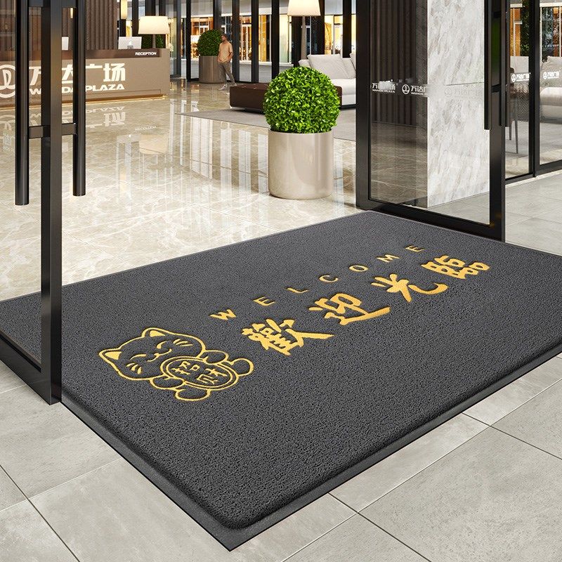 欢迎光临门垫商用进门地垫商铺丝圈脚垫门口防滑地毯蹭土外面除尘,居家布艺,入户地垫,淘宝优惠券,粉丝福利购,淘宝优惠卷