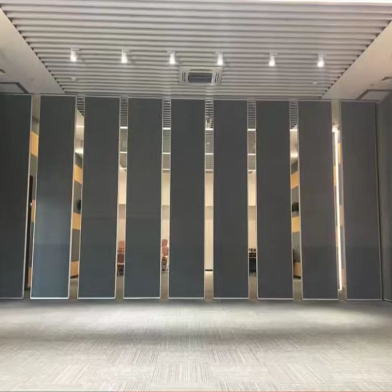 酒店活动隔断墙饭店包厢宴会厅移动折叠门办公Q室推拉式折叠隔断