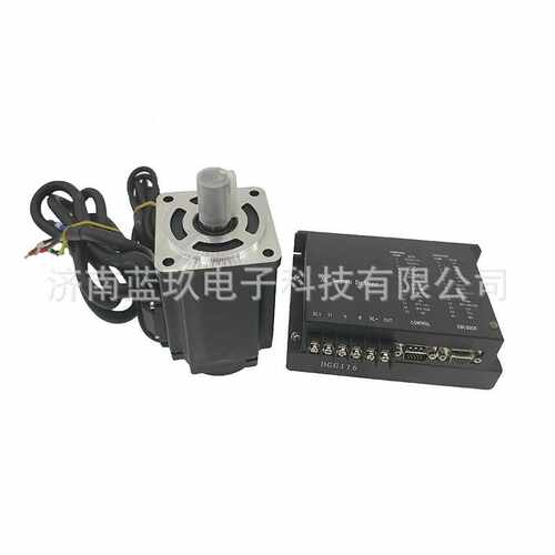 1KW绝对值编码器伺服电机套装80机座号速度CAN/RS232驱动器无刷