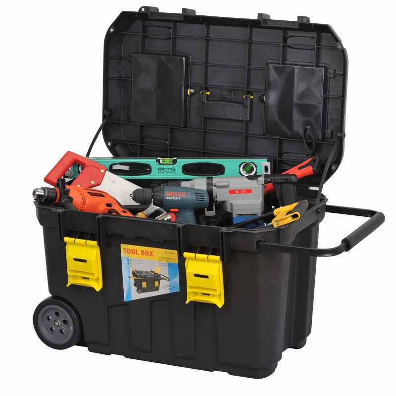 MJ-2058 29.5寸手推工具箱带滚轮 电动气动工具箱 绿化