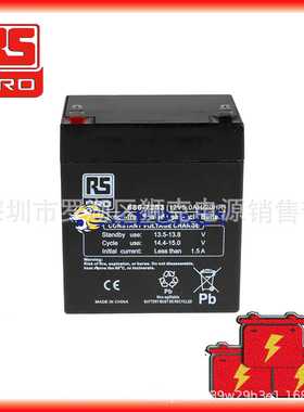 英国RS蓄电池RS电池698-8091 12V4.0 设备、工业零部件