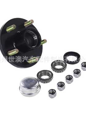 5孔2000磅拖车轮毂房车轮毂轴头哈巴头轮毂单元46205AT款质优价低