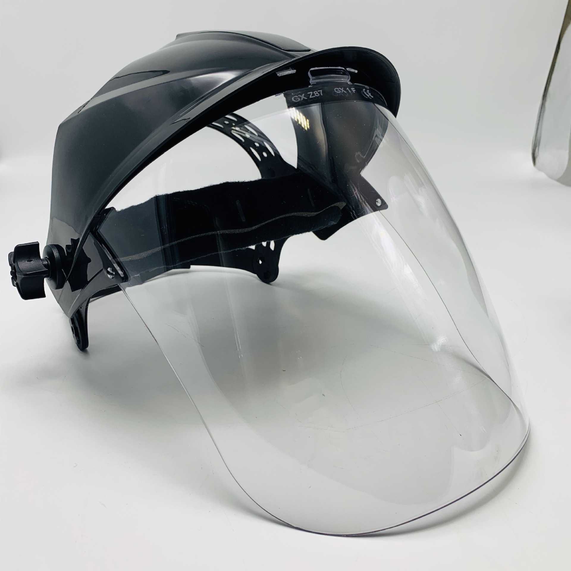 FS50防护面屏电焊面屏防溅防冲击电焊工头戴式轻便焊接透明防护面