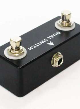 Dual Momentary Footswitch吉他效果器 双控制脚踩开关 外接踩钉