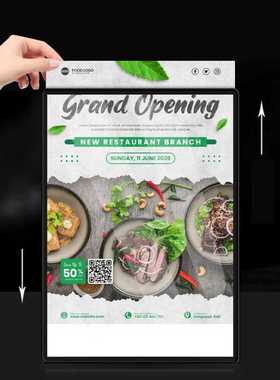 Restaurant Cafe Shopping mall Display Led Light Box