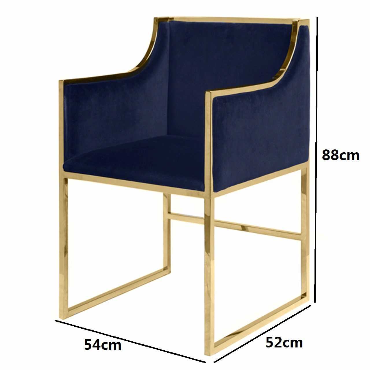 后现代轻奢不锈钢简约餐椅/软装设计美式家具/别墅样板房软包