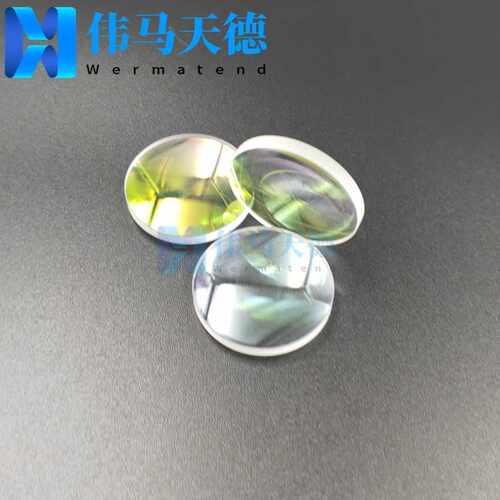 手持焊接机清洗机聚焦镜D20-F50 T3.5 1064nm 平凸透镜 石英镜片