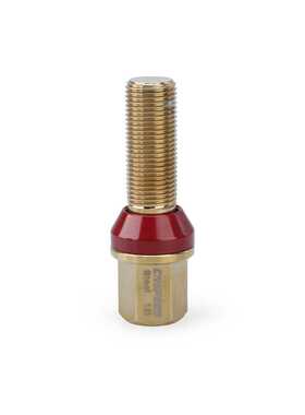 CNSPEED 直型六角锥口铁德系一体式螺栓M14*1.25 有效螺杆 35mm