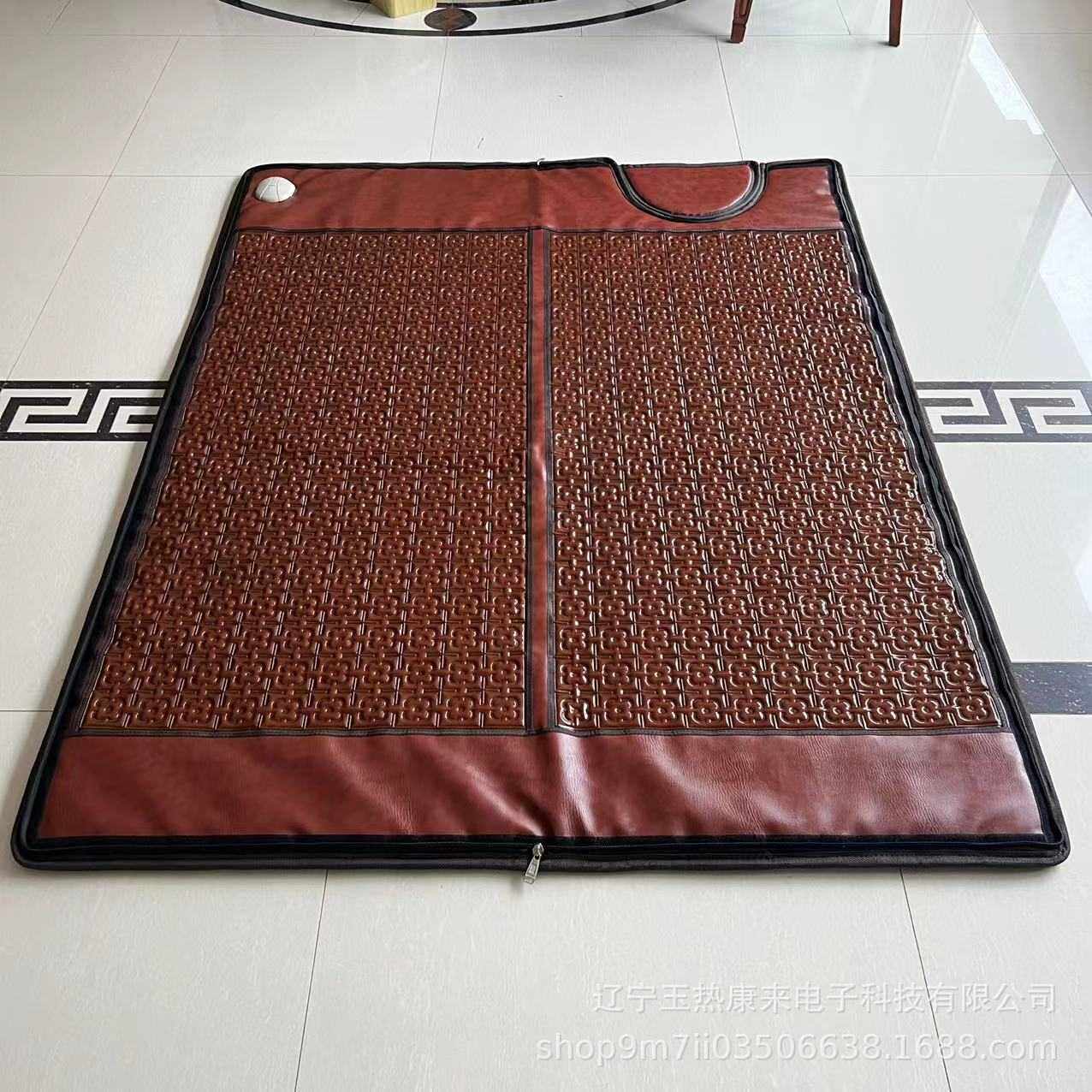 矿石养生粉汗蒸床垫远红外负离子加热理疗床垫多功能汗蒸垫