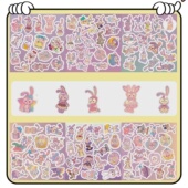 星黛露贴纸装 6张 套卡通可爱Q版 饰儿童房手账本手机壳diy创意贴纸手帐iPad贴画防水可爱卡通高品质不重复贴纸