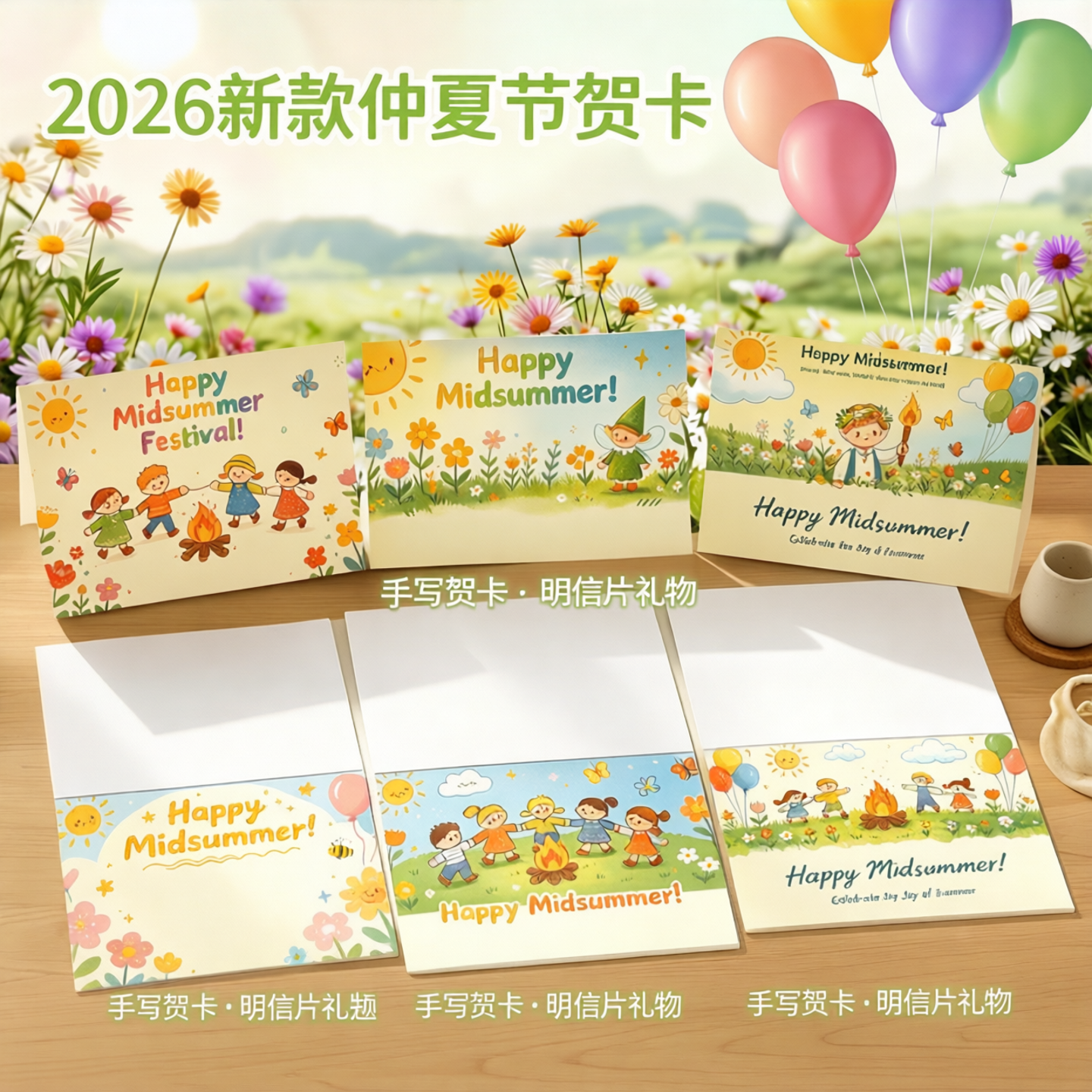 2026童趣HappyMidsummer贺卡