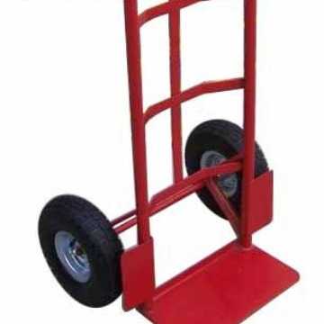 工厂物流搬运用老虎车 HT1830HT1805型号免充气货仓式工具车