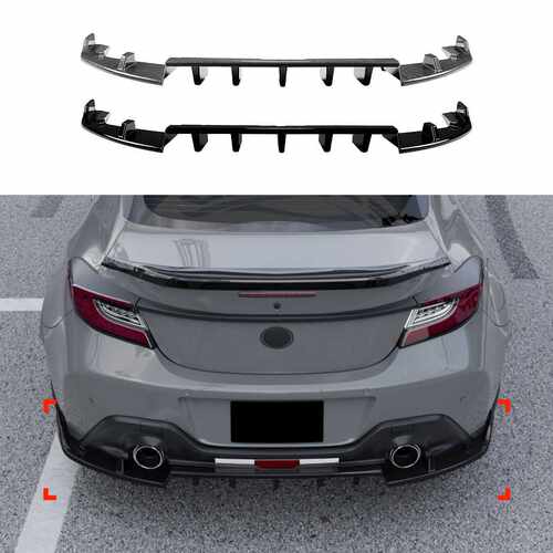 适用丰田GR86 斯巴鲁BRZ 2022+后唇尾唇扰流板小包围外饰改装