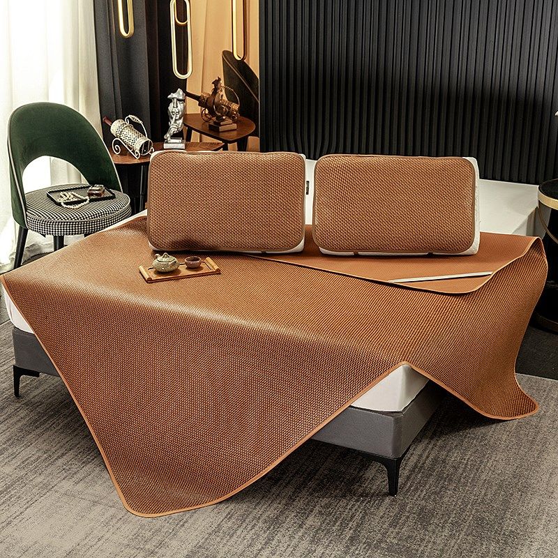 【现货】凉席藤席1.5m1.8m1.2m床单人凉席可折叠冰丝席冰藤席凉席,床上用品,藤席,淘宝优惠券,粉丝福利购,淘宝优惠卷