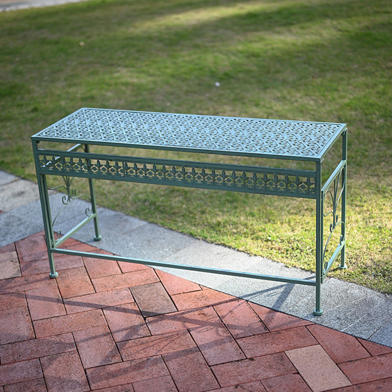 户外铁艺长台花架两层园艺工作台阳台露台花园靠墙长桌置物架花凳,鲜花速递/花卉仿真/绿植园艺,花架,淘宝优惠券,粉丝福利购,淘宝优惠卷