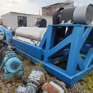 355沉降脱水卧式螺旋沉降离心机 污泥处理固液分离卧螺离心机