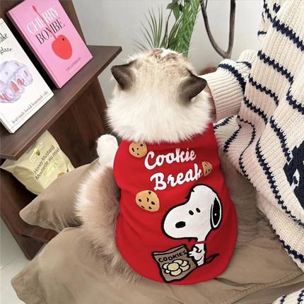 小猫咪衣服秋冬季保暖加绒两脚棉服宠物狗狗小型犬防寒防掉毛卫衣