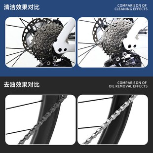 塔斯队长自行车链条清洁剂润滑油防锈去污链子养护油清洁剂套装