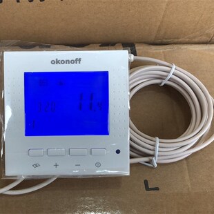 柯耐弗温控器水地暖控制面板S430PW电采暖开关S430PE电热膜控制器