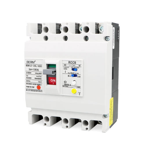 NM1LE塑壳漏电保护断路器63A100A250A400A三相4P四线380V空开BEM1